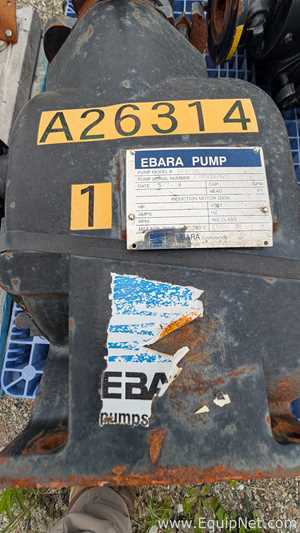 lote de   Bomba Centrífuga Ebara EFQT2A