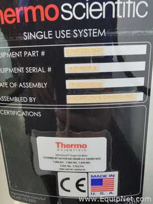 Mezclador Thermo Scientific HyPerforma Single Use Mixer