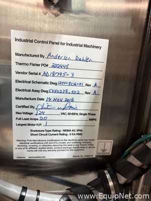 Thermo Scientific HyPerforma 500L Single Use Mixer
