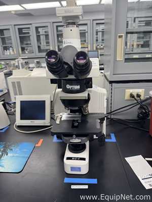 Nikon E600 Microscope with Screen and Printer