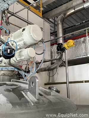 Hosokawa 6000 Litre Stainless Steel Conical Planetary Mixer. Available Q4 2027
