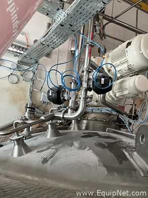 Hosokawa 6000 Litre Stainless Steel Conical Planetary Mixer. Available Q4 2027
