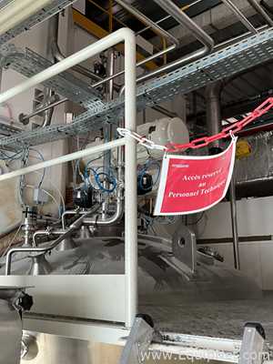 Hosokawa 6000 Litre Stainless Steel Conical Planetary Mixer. Available Q4 2027