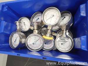 Lot of Approximately 21 WIKA Gagues and Valves, Various Makes and Models