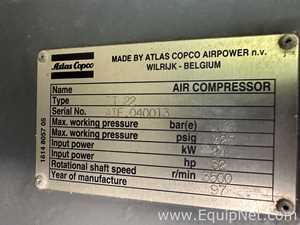 Atlas Copco ZT22 Air Compressor with Air Dryer