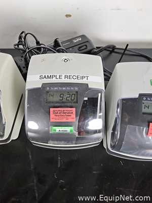 Lot of 4 Latham 5000EP Electronic Time Recorders