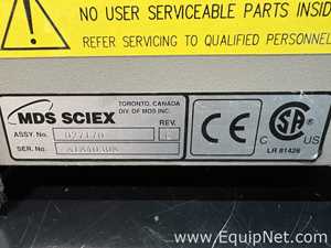Espectrómetro de Masa MDS Sciex QTRAP LC/MS/MS