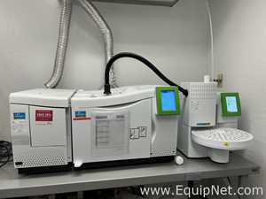 Perkin Elmer GCMS System with Clarus SQ 8 T MS, Clarus 690 GC, Turbomatrix 110 Headspace Autosampler