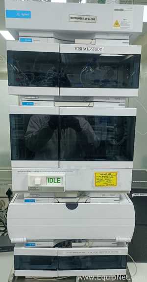 Lot of Laboratory Equipment: Balances, Dissolution Systems, Density Meter and HPLCs