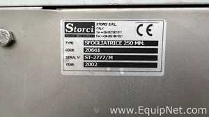 Maquinaría para la Producción de Pasta STORCI Sfogliatrice 250mm