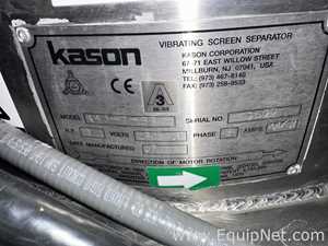 Crivo ou Peneira Kason K43-2-SS