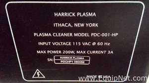 Limpador de Plasma Harrick Plasma PDC 001 HP