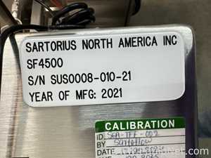Filtro Sartorius SF4500STDUS