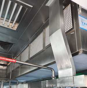 Lote com 3 Módulos de Fluxo Laminar Vertical VECO MFLV