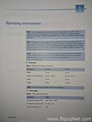 Analisador Thermo Fisher Scientific Gallery