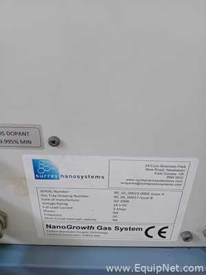 Depósito para Vapores Químicos Reforzados con Plasma Surrey NanoSystems NanoGrowth 1000n