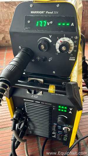ESAB Welding Co Warrior 350i MV CC CV Solder Equipment
