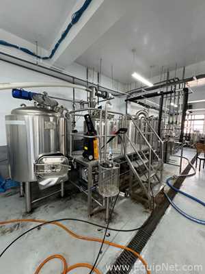 Equipamento de fabricação de cerveja e destilação Shandong Tiantai Beer Equipment Co. Ltd., 500 Ltrs Commercial Brewing System