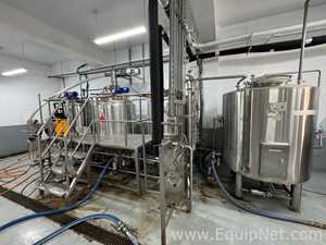 Equipamento de fabricação de cerveja e destilação Shandong Tiantai Beer Equipment Co. Ltd., 500 Ltrs Commercial Brewing System