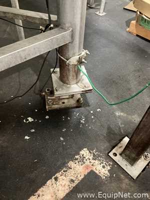1500 Gallon Stainless Steel Mixing Vessel With 25 HP Agitator