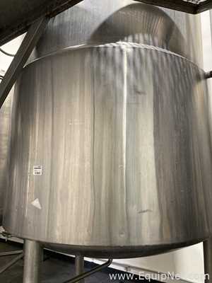 Tanque Acero inoxidable  . 1500 Galones