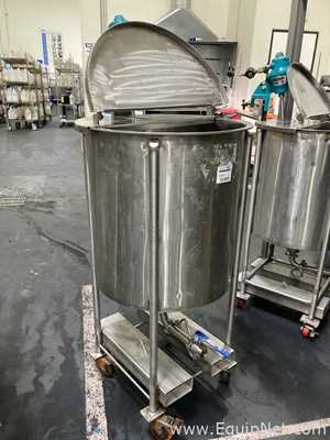 50 Gallon Stainless Steel Mixing Tank