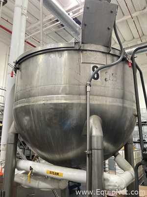Tanque Acero inoxidable The John Lentz Co. .  250 Galones