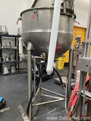 Reator de Aço Inoxidável aço inox Dover Corporation Groen Division N 150 SP.  150 Galão