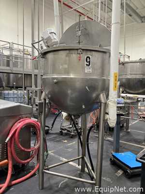 Reator de Aço Inoxidável aço inox Dover Corporation Groen Division N 150 SP.  150 Galão