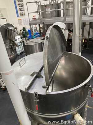 Reator de Aço Inoxidável aço inox Dover Corporation Groen Division N 150 SP.  150 Galão