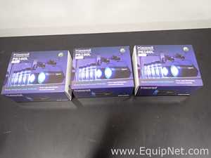 Lot of 3 Kessil PR160L 390nm LED Photoreactive Light Sources