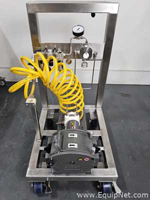 Watson Marlow Pneumatic Peristaltic Pump on Cart