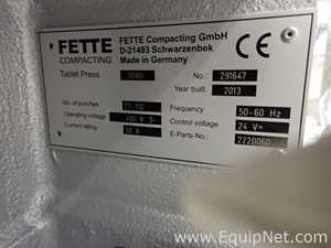Tableteadora Fette 3090i