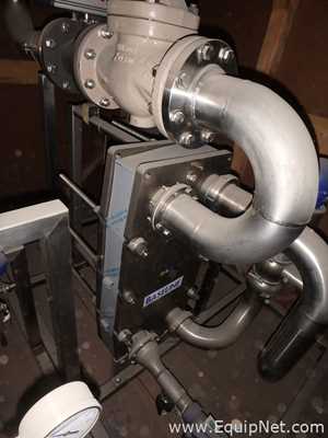 Lot of 2 UNUSED Stainless Steel Heat Exchangers |one Plate-Frame and One Tube-Shell