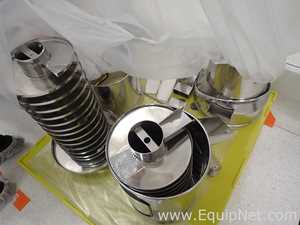 Lot of Three Fette Tablet Presses and Miscellaneous Accessories