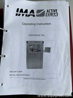 Compressora de Comprimidos IMA Kilian GmbH  Synthesis 700