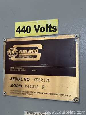 Goldco R4401A-R Cans Filling Line Depalletizer