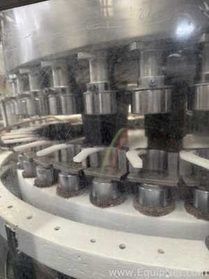 Crown 40 FTC.-UB-G-FJ Can Filler With Angelus 61H Seamer And Heuft HBXXXT2 Can Inspection System