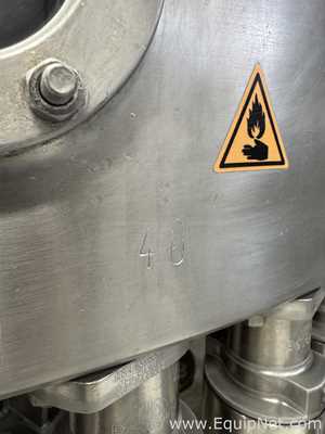 Crown 40 FTC.-UB-G-FJ Can Filler With Angelus 61H Seamer And Heuft HBXXXT2 Can Inspection System
