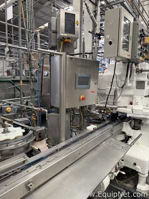 Crown 40 FTC.-UB-G-FJ Can Filler With Angelus 61H Seamer And Heuft HBXXXT2 Can Inspection System