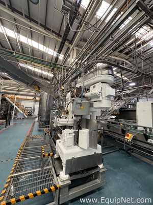 Crown 40 FTC.-UB-G-FJ Can Filler With Angelus 61H Seamer And Heuft HBXXXT2 Can Inspection System