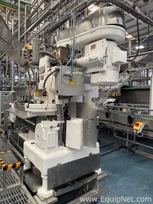 Crown 40 FTC.-UB-G-FJ Can Filler With Angelus 61H Seamer And Heuft HBXXXT2 Can Inspection System