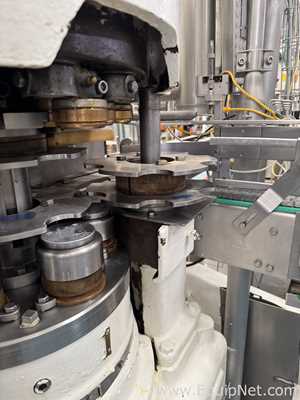Crown 40 FTC.-UB-G-FJ Can Filler With Angelus 61H Seamer And Heuft HBXXXT2 Can Inspection System