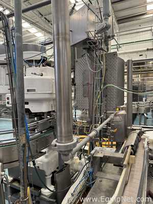 Crown 40 FTC.-UB-G-FJ Can Filler With Angelus 61H Seamer And Heuft HBXXXT2 Can Inspection System