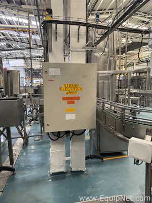 Crown 40 FTC.-UB-G-FJ Can Filler With Angelus 61H Seamer And Heuft HBXXXT2 Can Inspection System