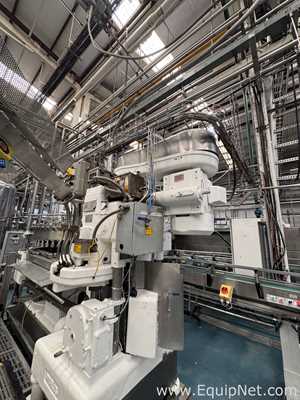 Crown 40 FTC.-UB-G-FJ Can Filler With Angelus 61H Seamer And Heuft HBXXXT2 Can Inspection System