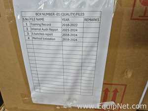 Lot of Prod plus Lab Documents - Checklist, Batch Sheets, Etc