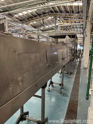 MBF ACS Steam Glass Bottle Sterilization And Rinsing Tunnel