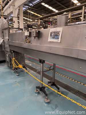 MBF ACS Steam Glass Bottle Sterilization And Rinsing Tunnel