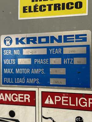 Krones Canmatic Labeler